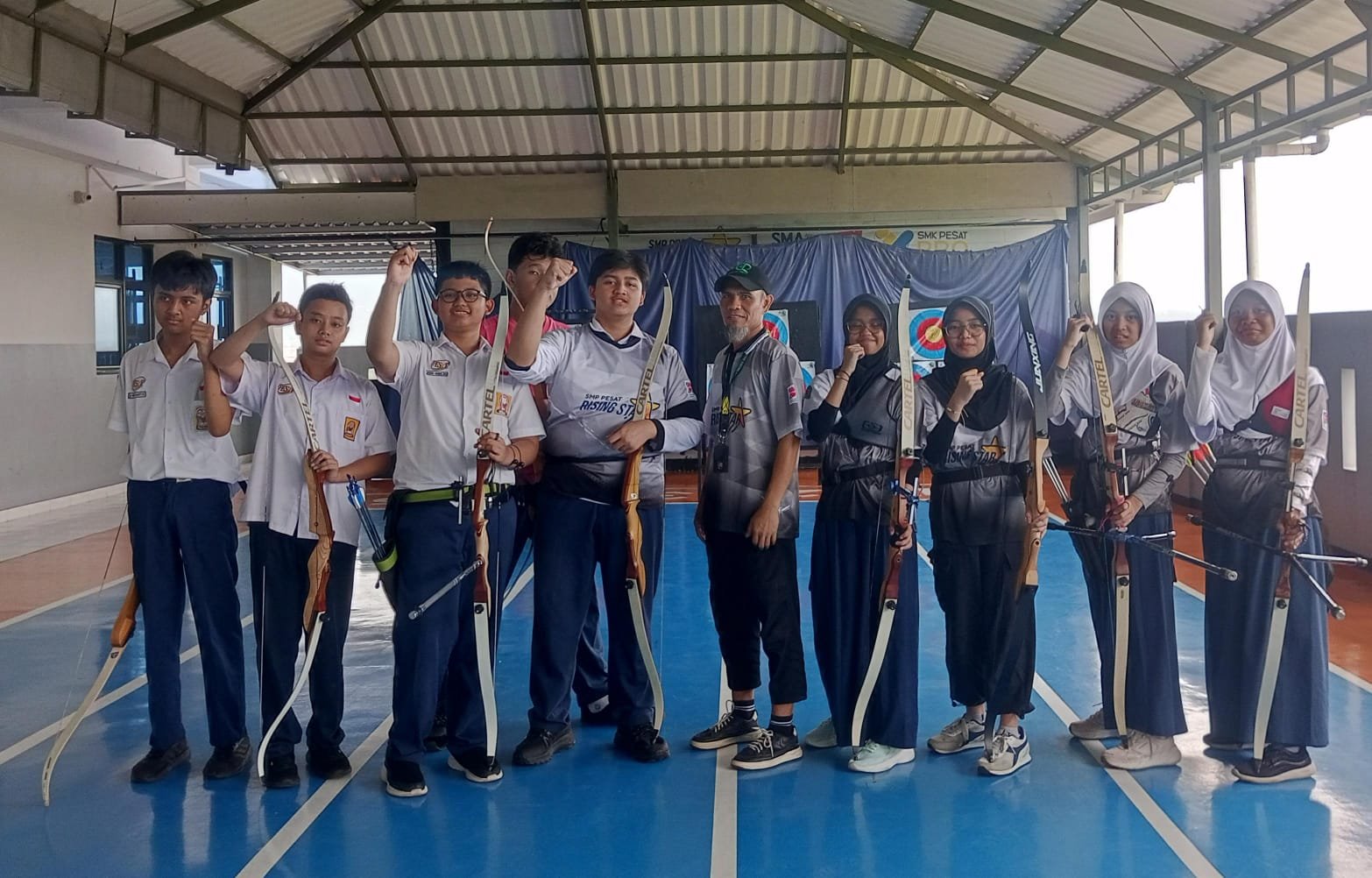 Tim Panahan Eskul SMP PESAT Kota Bogor